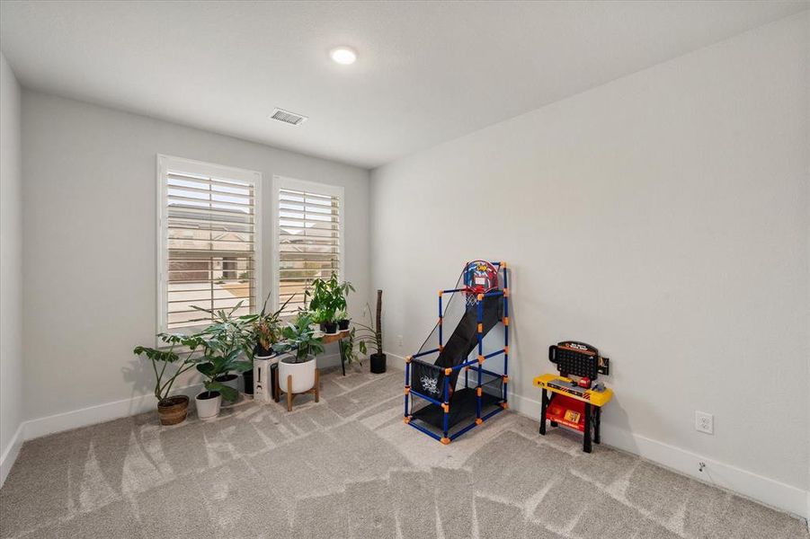 Furnished interior view inside a new home in Inspiration Collection at Bridgewater, Midlothian (Image 17).