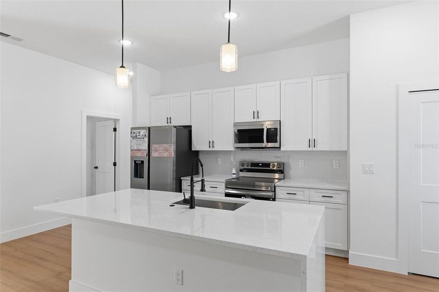 Furnished interior view inside a new home in , Citrus Springs (Image 6).