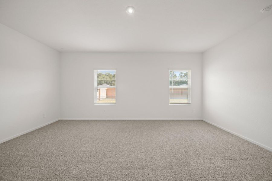 Spacious, unfurnished interior of a new home in Grand Pines, Magnolia (Image 10). Spacious, unfurnished interior of a new home in Grand Pines, Magnolia (Image 10).