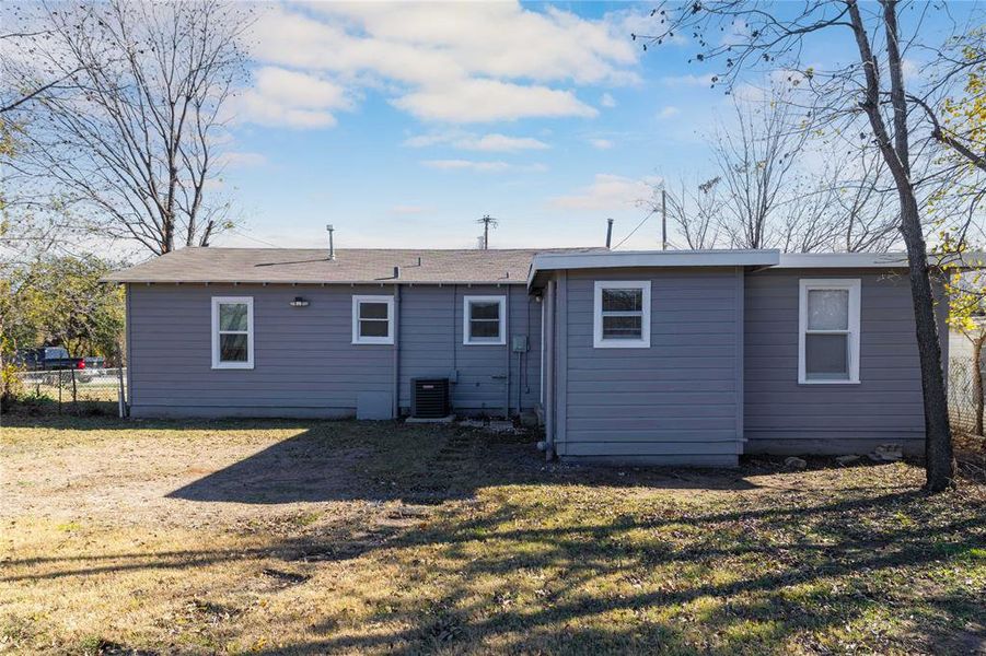 Exterior details and patio area of a home in , Early (Image 3).