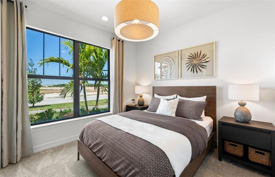 Furnished interior view inside a new home in The Strand at Cedar Grove, North Port (Image 7).