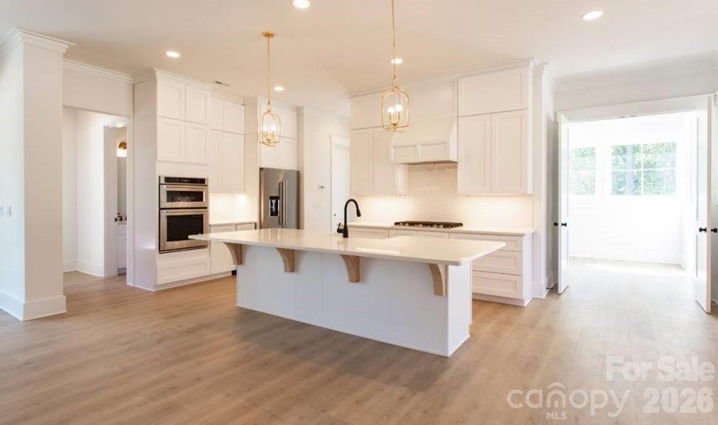 Furnished interior view inside a new home in , Weddington (Image 5).