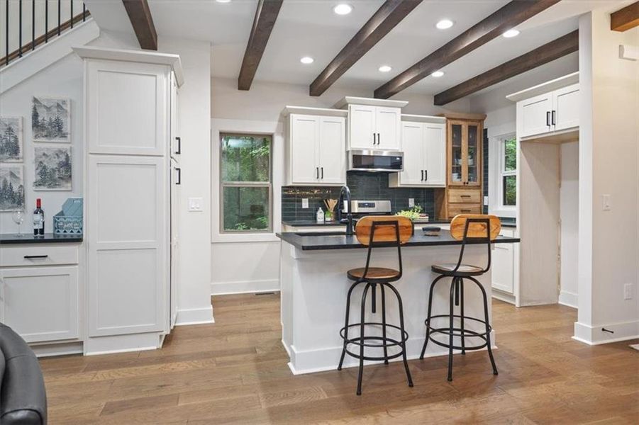 Furnished interior view inside a new home in , Ellijay (Image 7).