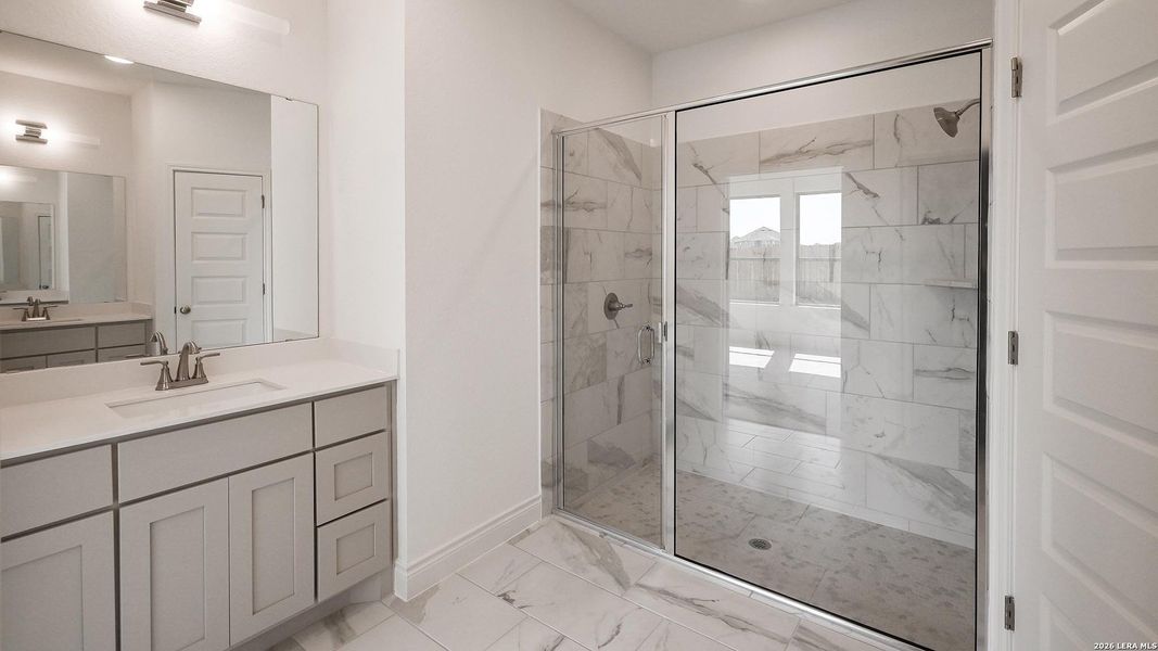Furnished interior view inside a new home in Legacy at Lake Dunlap, New Braunfels (Image 15).