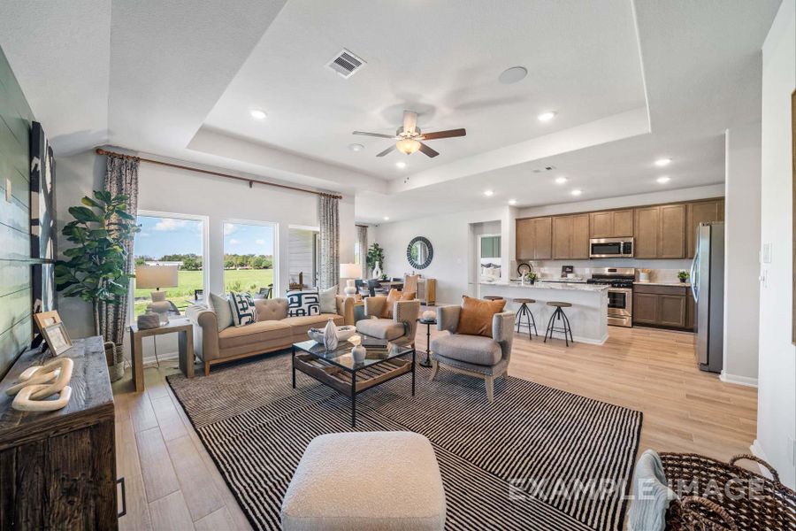 Furnished interior view inside a new home in Lago Mar, Texas City (Image 11). Furnished interior view inside a new home in Lago Mar, Texas City (Image 11).