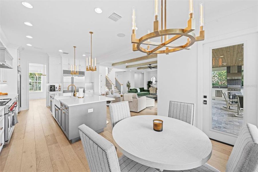 Furnished interior view inside a new home in , Tampa (Image 14).