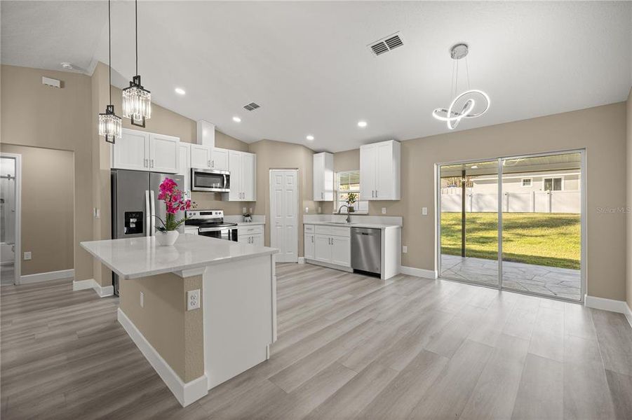 Furnished interior view inside a new home in , Belleview (Image 7).