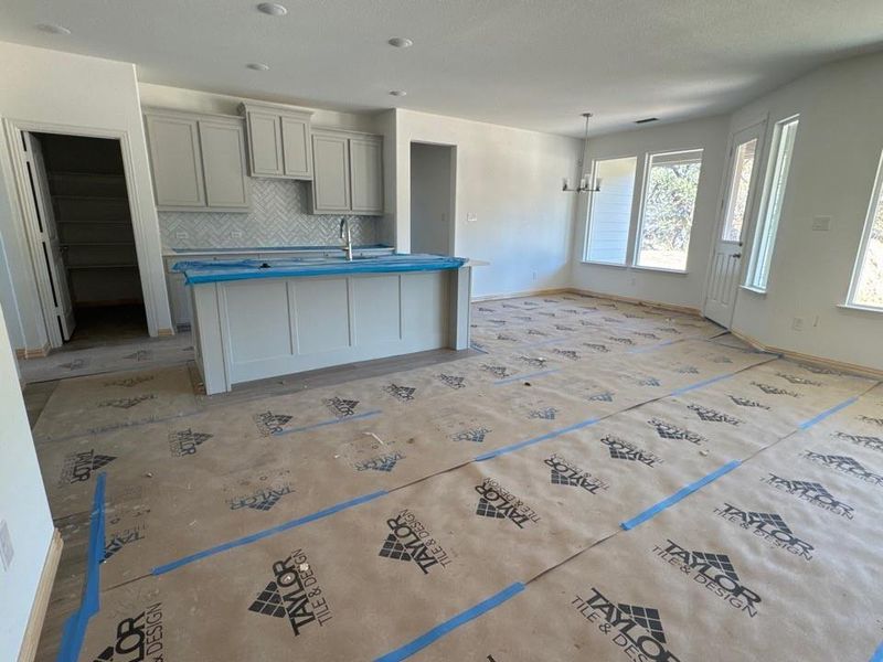 In-progress construction of a new home in Oak Grove Addition, Springtown, TX (Image 5). In-progress construction of a new home in Oak Grove Addition, Springtown, TX (Image 5).