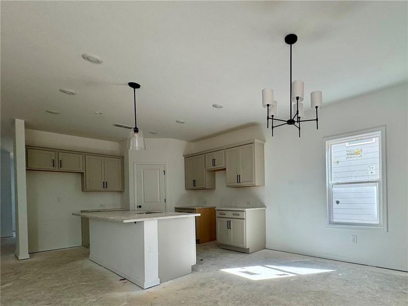 Furnished interior view inside a new home in Eastlyn Crossing - Single Family, Flowery Branch (Image 6). Furnished interior view inside a new home in Eastlyn Crossing - Single Family, Flowery Branch (Image 6).