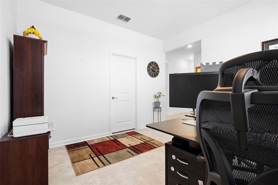 Furnished interior view inside a new home in Rhett's Ridge: Legacy Collection, Apopka (Image 18).
