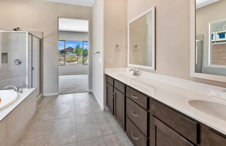 Furnished interior view inside a new home in Vistoso Canyon Estates, Oro Valley (Image 9).