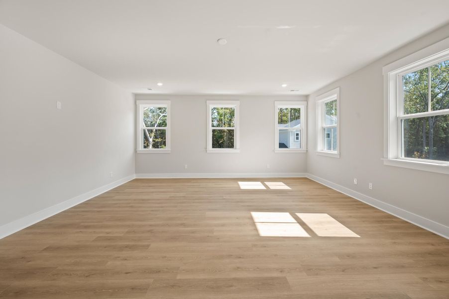 Spacious, unfurnished interior of a new home in Charleston County Homes, Mount Pleasant (Image 24).