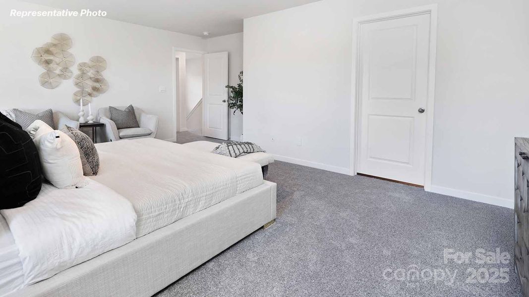 Furnished interior view inside a new home in The Falls at Newton, Newton (Image 2).