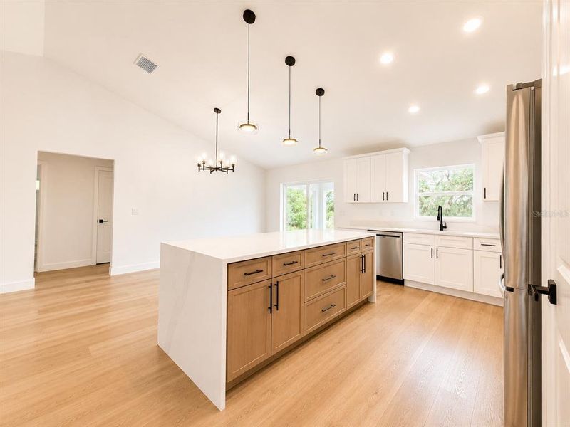 Furnished interior view inside a new home in , Ocala (Image 8).