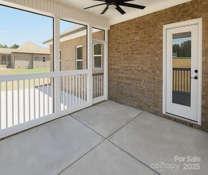Exterior details and patio area of a home in , Lincolnton (Image 3).
