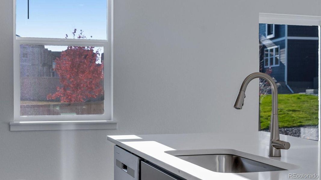 Close-up of interior finishes inside a home in Spring Valley Ranch, Elizabeth (Image 22).