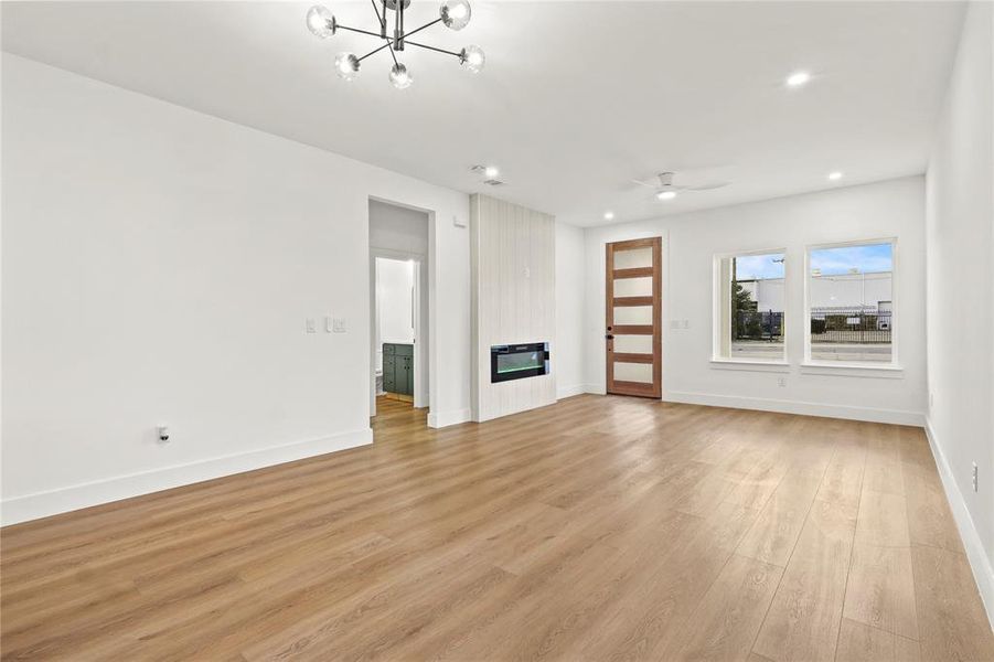 Spacious, unfurnished interior of a new home in , Dallas (Image 11). Spacious, unfurnished interior of a new home in , Dallas (Image 11).