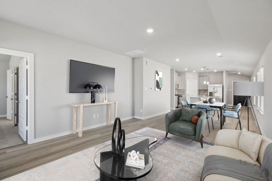 Photo is not of the actual home but is an inspirational photo of builder's model home and may depict options, furnishings, and/or decorator features that are not included.