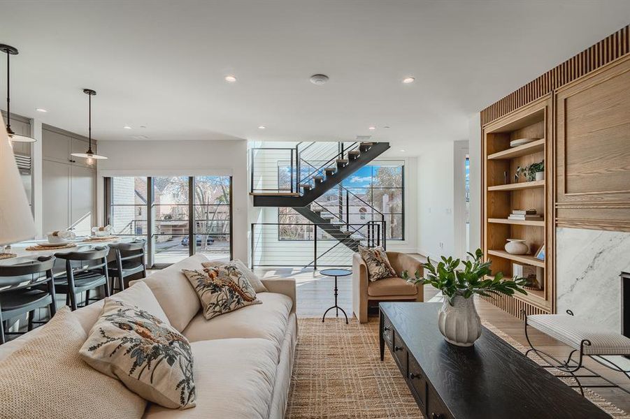 Furnished interior view inside a new home in , University Park (Image 35).