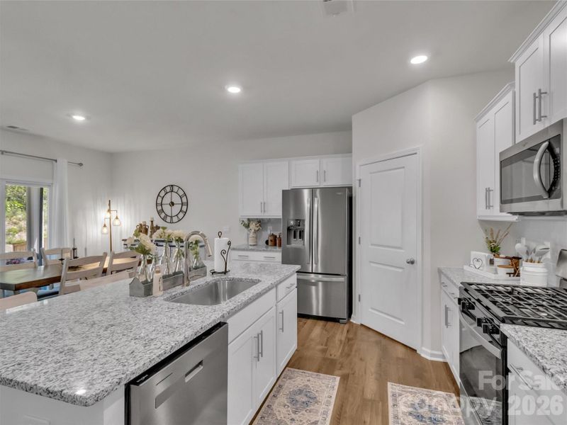 Furnished interior view inside a new home in , Waynesville (Image 6).