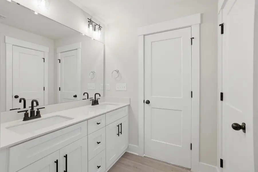 Furnished interior view inside a new home in Blythe Mill Townhomes, Waxhaw (Image 14). Furnished interior view inside a new home in Blythe Mill Townhomes, Waxhaw (Image 14).