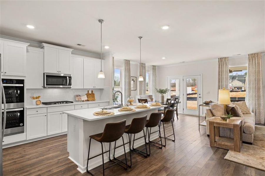 Furnished interior view inside a new home in Westland, Statham (Image 17).