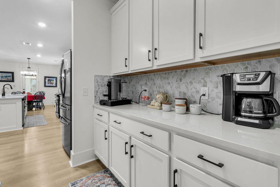 Furnished interior view inside a new home in Homecoming, Ravenel (Image 14).