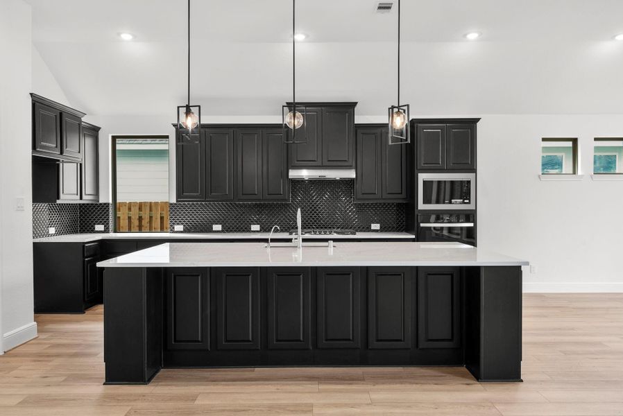 Furnished interior view inside a new home in Colton, Montgomery (Image 9).