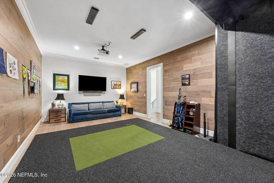Furnished interior view inside a new home in , Jacksonville (Image 58).
