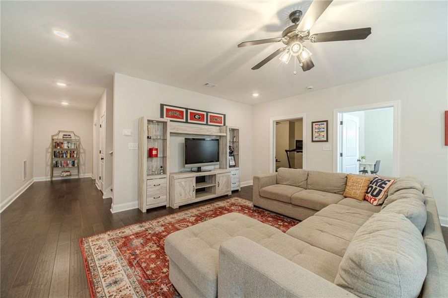 Furnished interior view inside a new home in , Statham (Image 6).