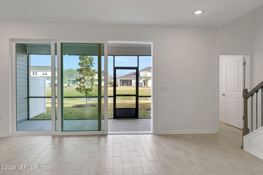 Spacious, unfurnished interior of a new home in Cherry Elm at SilverLeaf, St. Augustine (Image 37).