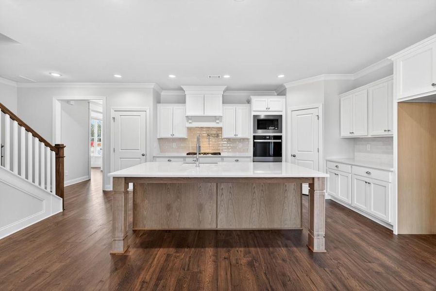 Furnished interior view inside a new home in , Suwanee (Image 33). Furnished interior view inside a new home in , Suwanee (Image 33).