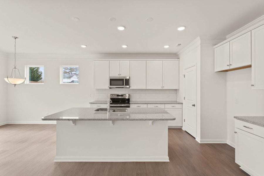 Furnished interior view inside a new home in Bellevue, Greenville (Image 9).