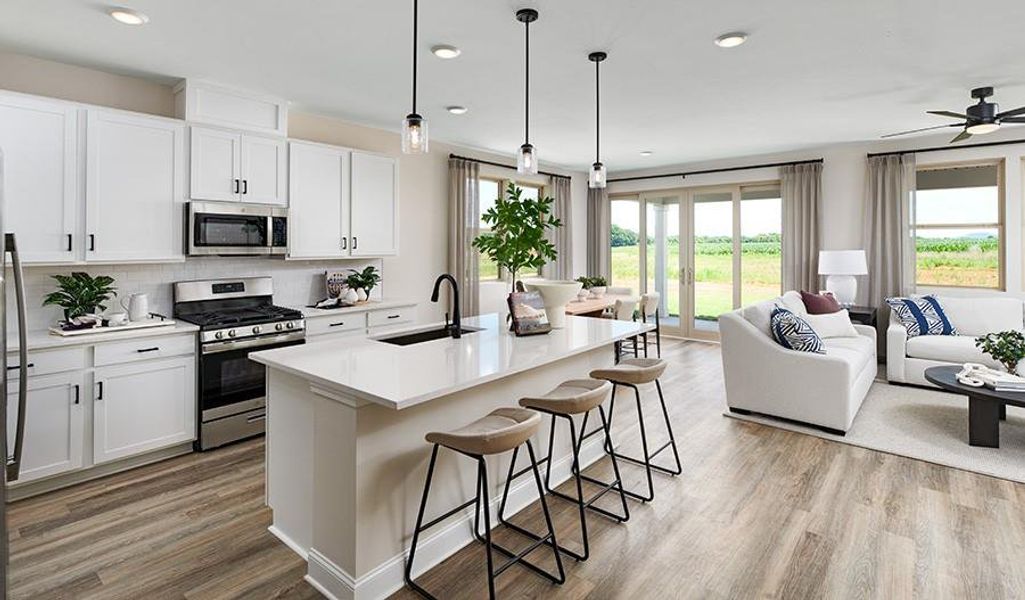 Open Concept Floorplan - Representative Photo