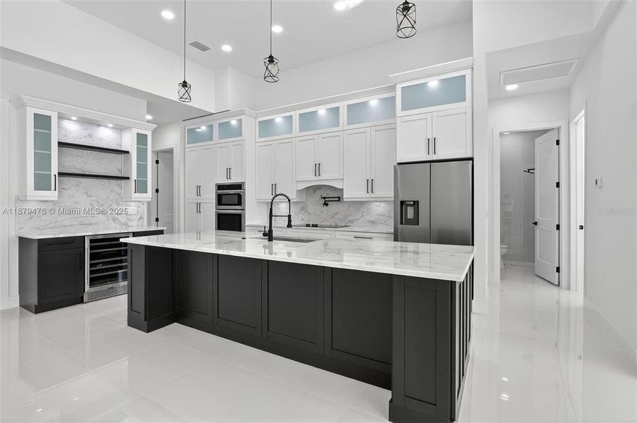 Furnished interior view inside a new home in , Cape Coral (Image 15).