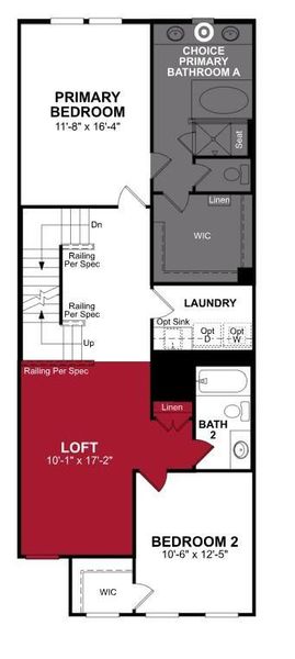 Beazer Homes Bayside Baltic Floorplan.