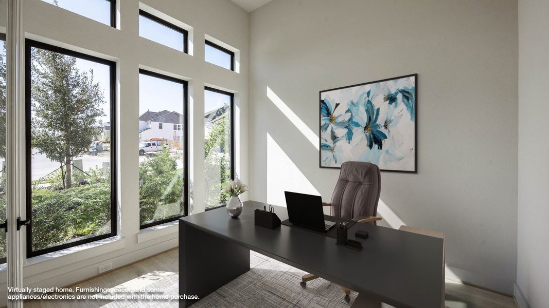 Furnished interior view inside a new home in Nolina 60', Georgetown (Image 7).