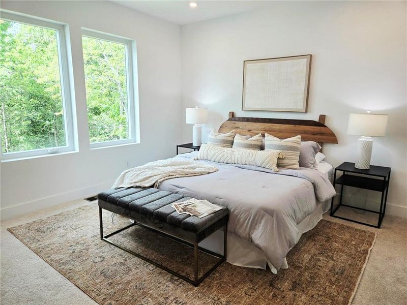 Furnished interior view inside a new home in Aster, Roswell (Image 9). Furnished interior view inside a new home in Aster, Roswell (Image 9).