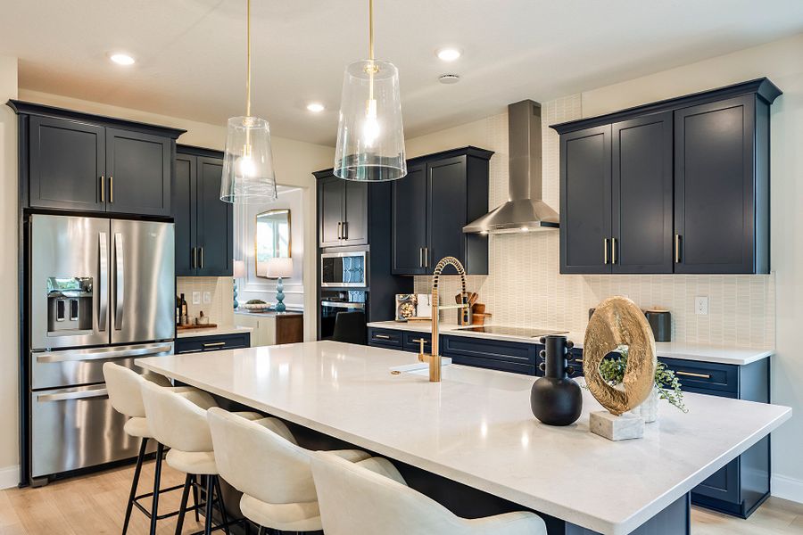 Representative furnished interior of a home built from the Newbury I by Beazer Homes in Estates at Lake Jesup, Sanford (Image 6).