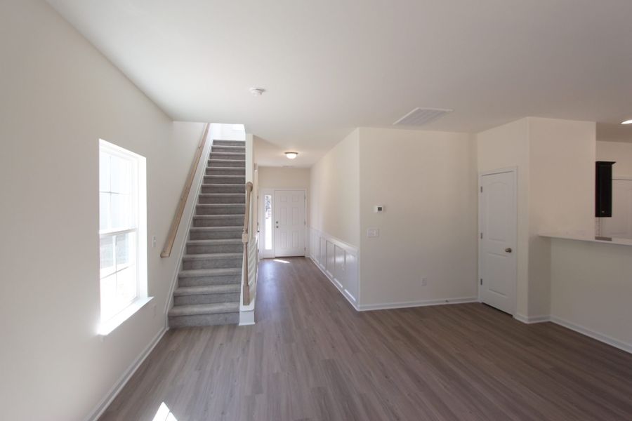 Representative unfurnished interior of a home built from the Southport by Keystone Homes NC in The Wilcox, Greensboro (Image 21).
