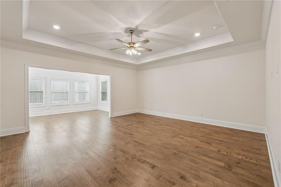 Spacious, unfurnished interior of a new home in Waterhaven, Cumming (Image 20).