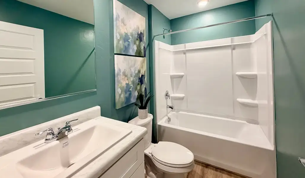 Furnished interior view inside a new home in Sorrel Ridge Estates, Tucson (Image 34).