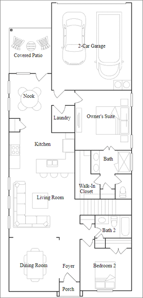 Image 30 representing the Conroe by Lennar in Wildflower Ranch: Lonestar Collection, Fort Worth, TX. Image 30 representing the Conroe by Lennar in Wildflower Ranch: Lonestar Collection, Fort Worth, TX.