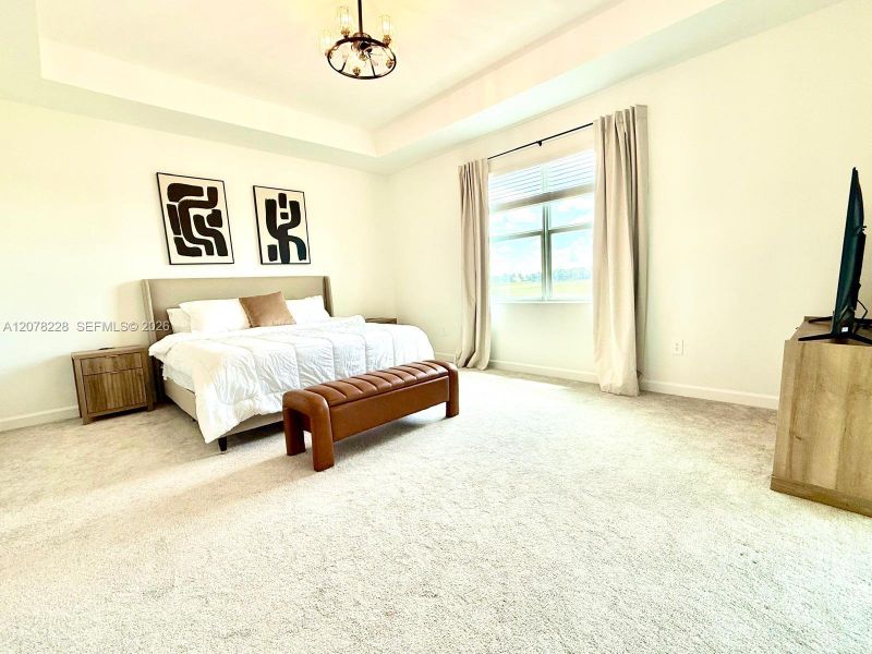 Furnished interior view inside a new home in , Lehigh Acres (Image 11).