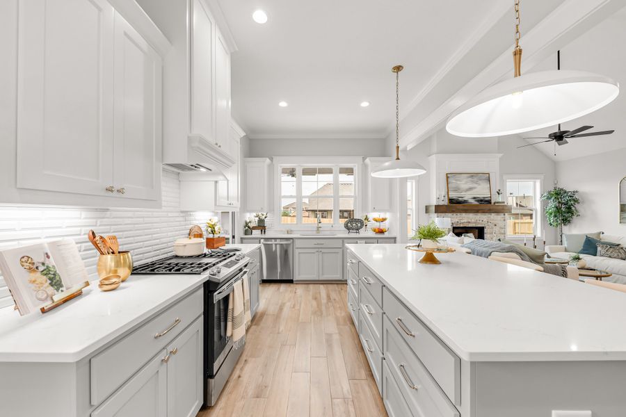 Representative furnished interior of a home built from the The Landry by Reece Homes in Oakmont, Bryan (Image 33).
