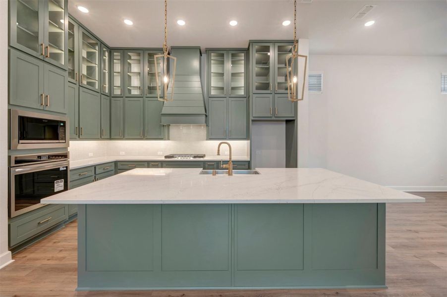 Furnished interior view inside a new home in Harvest Green - Reserve Collection, Richmond (Image 11).