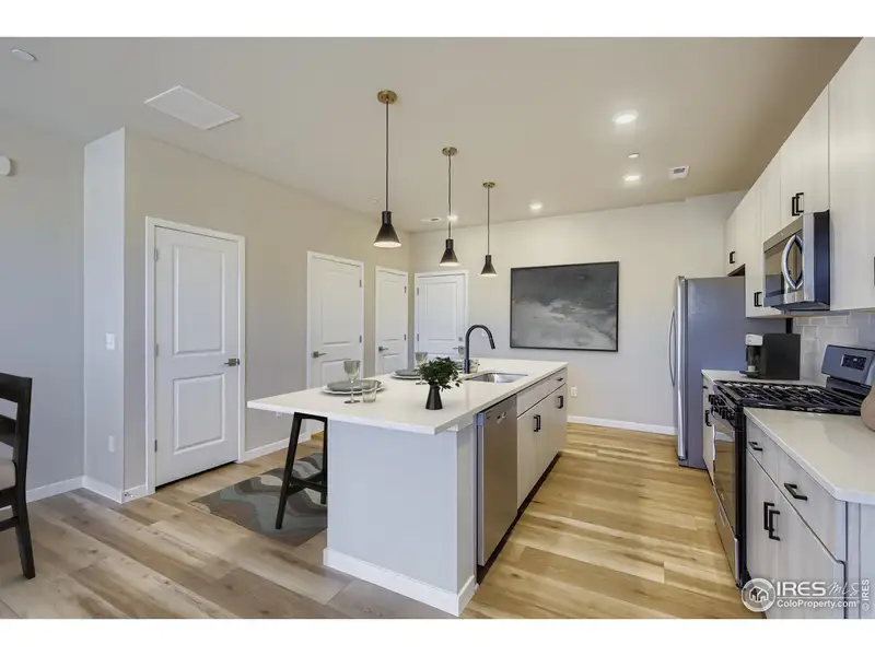 Furnished interior view inside a new home in Waterfield, Fort Collins (Image 3).