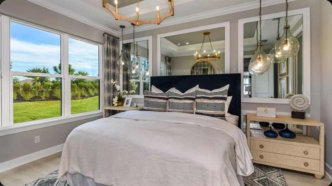 Furnished interior view inside a new home in Esplanade at Azario Lakewood Ranch, Bradenton (Image 7).