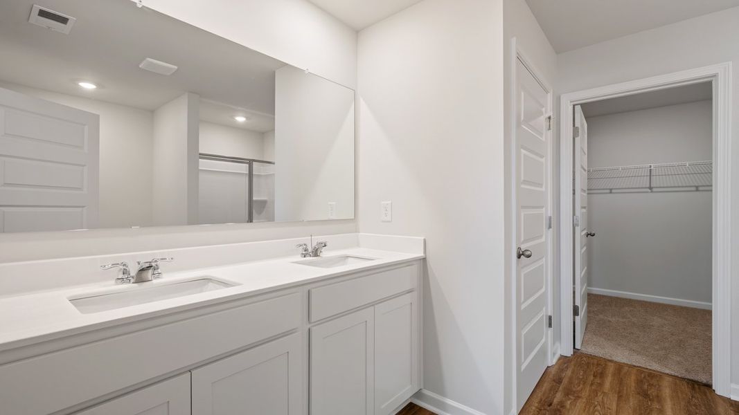 Furnished interior view inside a new home in Kingston Ranch at Lake Oconee, Buckhead (Image 12).