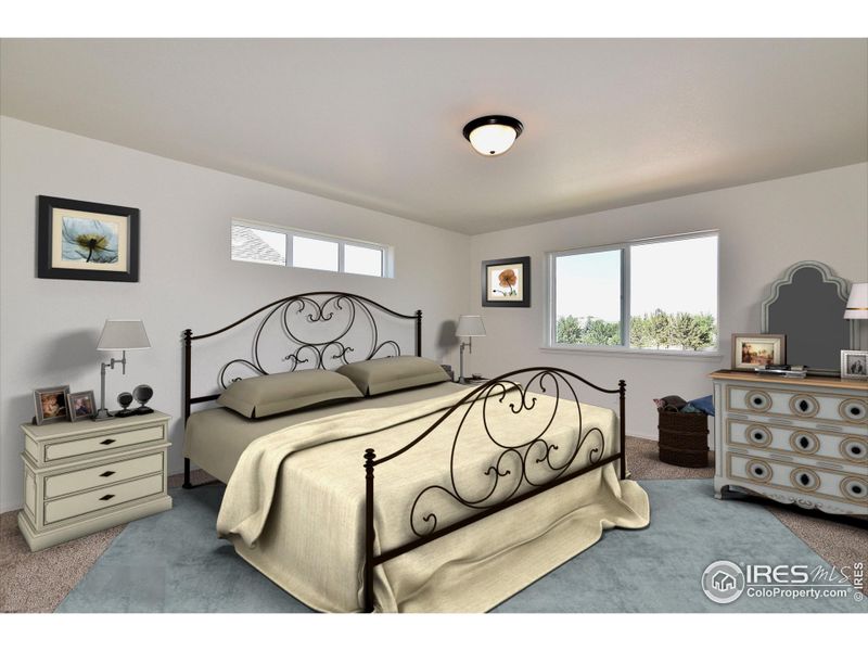 Furnished interior view inside a new home in Southridge, Johnstown (Image 12).